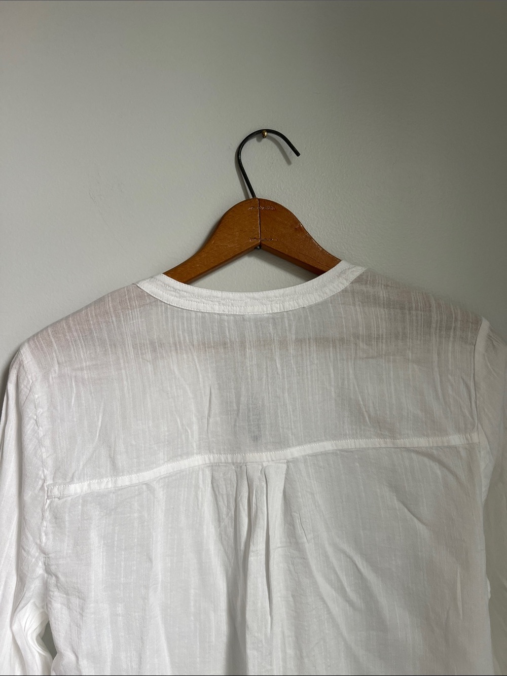 Old Navy | White Lightweight Henley Tunic #553045-00-1 NWT Medium - Picture 11 of 17